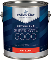 Peinture Galore La peinture Super Kote 5000 d'extérieur est conçue pour recouvrir entièrement et sécher rapidement tout en assurant aux surfaces une protection durable contre les intempéries. Elle procure des résultats exceptionnels de qualité commerciale.boom